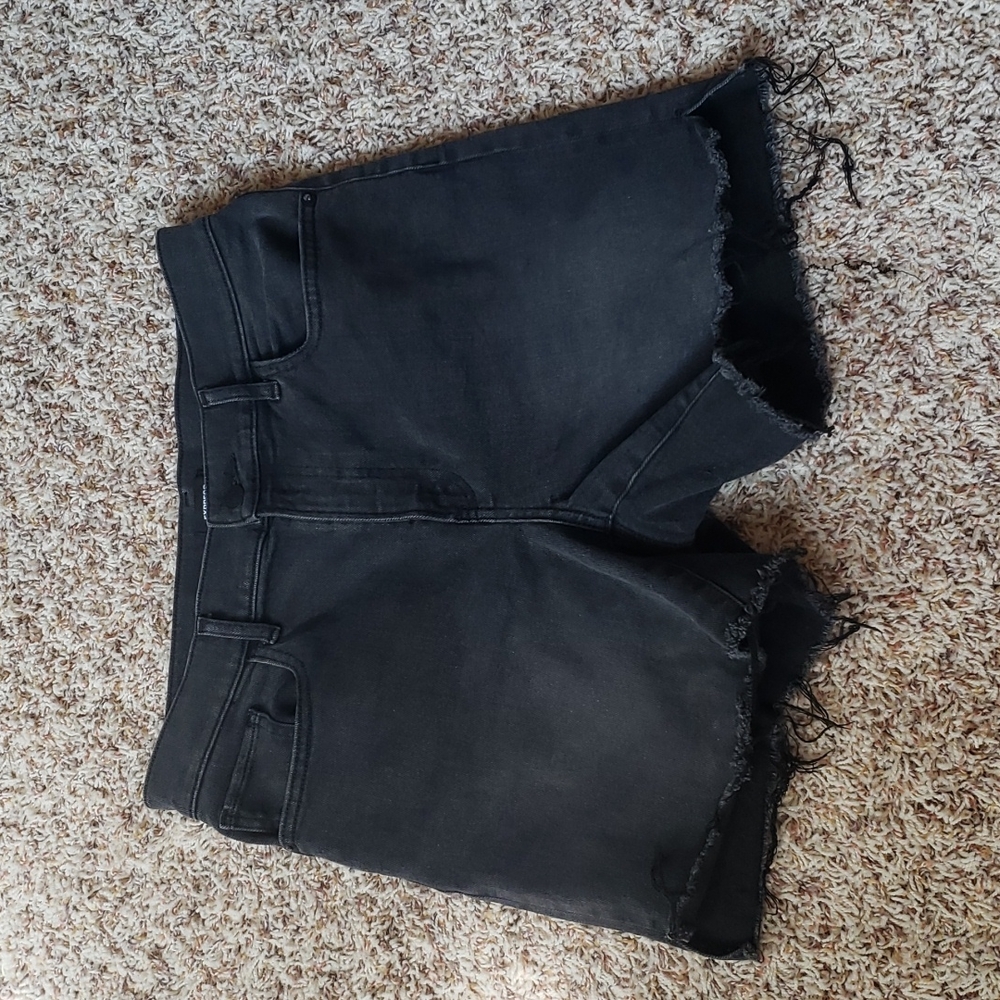 Express Midi High Rise Shorts